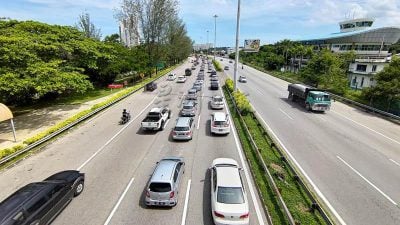 敦林大道靠近THE LIGHT道路工程 最左車道週二晚起關閉14小時