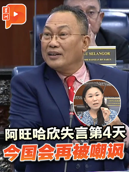 【国会一幕】阿旺哈欣连番遭打脸 黄书琪：无法引述准确来源 法米：YB不确定就别分享