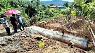 装水管工作近完成 九路陷路修补需1个月