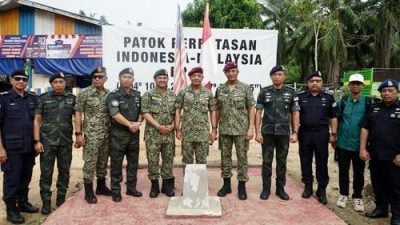 國防衛隊首長訪湖  視察馬印邊界哨站