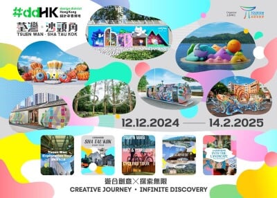 Design District Hong Kong (#ddHK) Creative Tourism Project  Creative Journey · Infinite Discovery