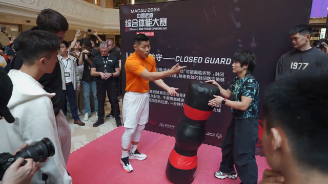 Renowned UFC fighters Justin Gaethje and Diego Lopes made a special appearance, along with UFC strawweight champion Zhang Weili and Li Jingliang for a meet-and-greet and autograph session for the UFC fans at 