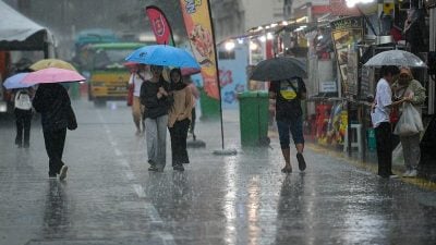 东北季风料月杪达高峰  多州降雨量增20至40% 