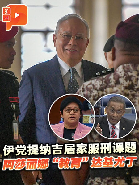 伊党提纳吉居家服刑课题 阿莎丽娜“教育”前部长