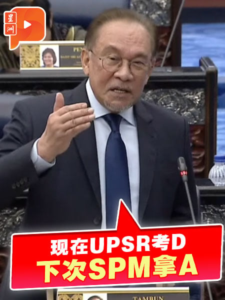 被淨選盟評D等 安華：下次SPM拿A