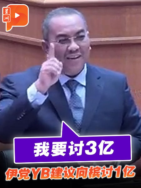 伊党YB建议向槟讨1亿 沙努西加码要3亿