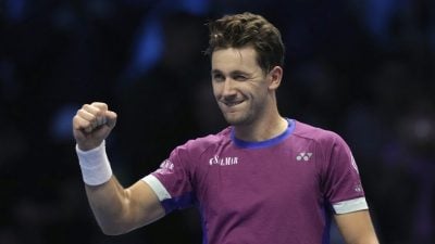 ATP年终总决赛| 生涯首胜阿尔卡拉斯  鲁德赢得开门红