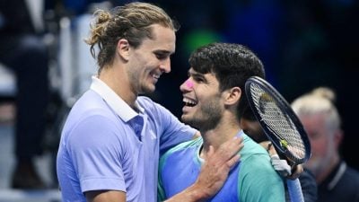 ATP年终总决赛|分擒阿尔卡拉斯与卢布列夫 兹沃列夫与鲁德晋4强