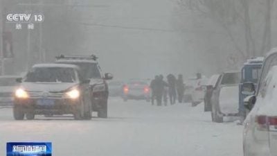 今冬首場寒潮襲至 中降溫多地大雪