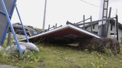 日本石川6.6級極淺地震1人傷 未來一週或再肇同等級地震