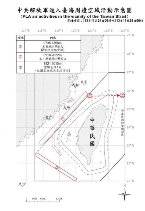 时隔逾半年  中国气球再次现踪台海