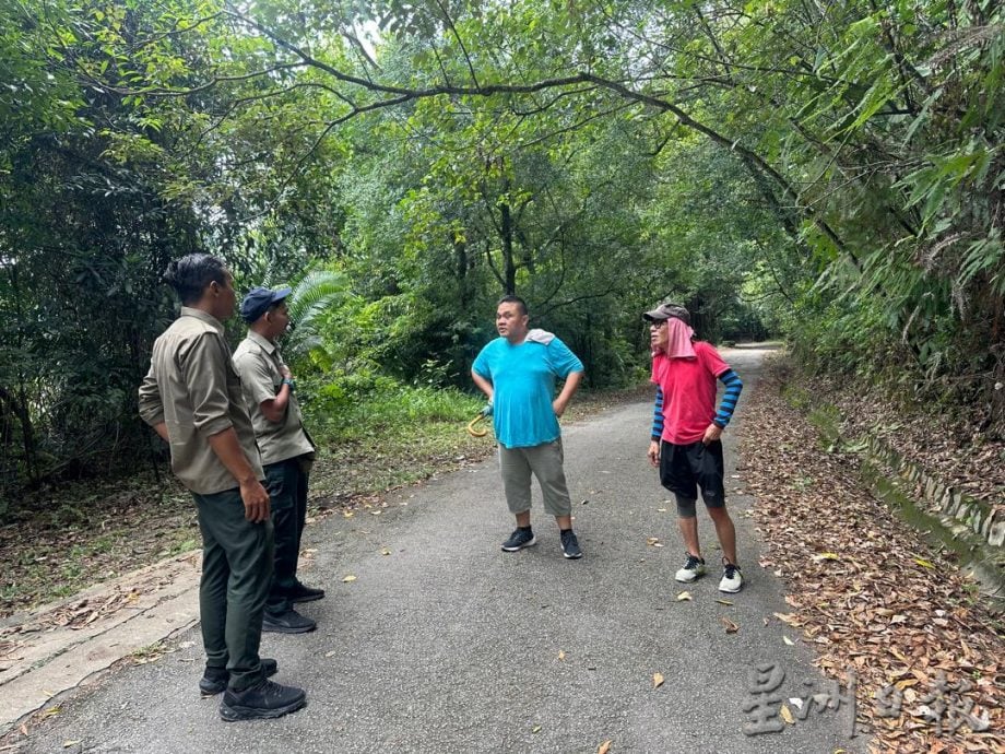 森林局巡山给口头提醒 万里望升旗山暂封山