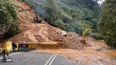 波赖─蓝谷路土崩 市民:理解维修“快不来”只盼解决