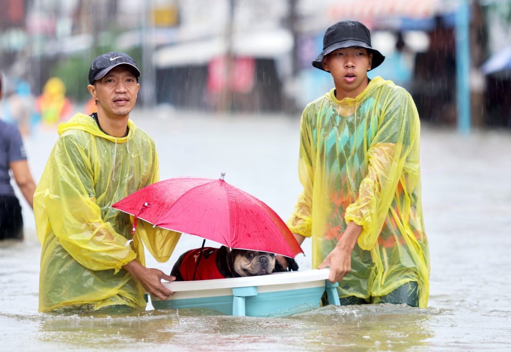  泰南暴雨 多地淹水 政府设救灾中心协助灾民