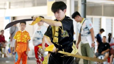 周桐暨王家式老师传统武术赛 171选手以武会友