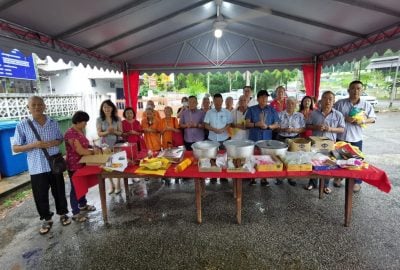 蔡永祥：水灾季节来临  吁各地义工积极助灾黎