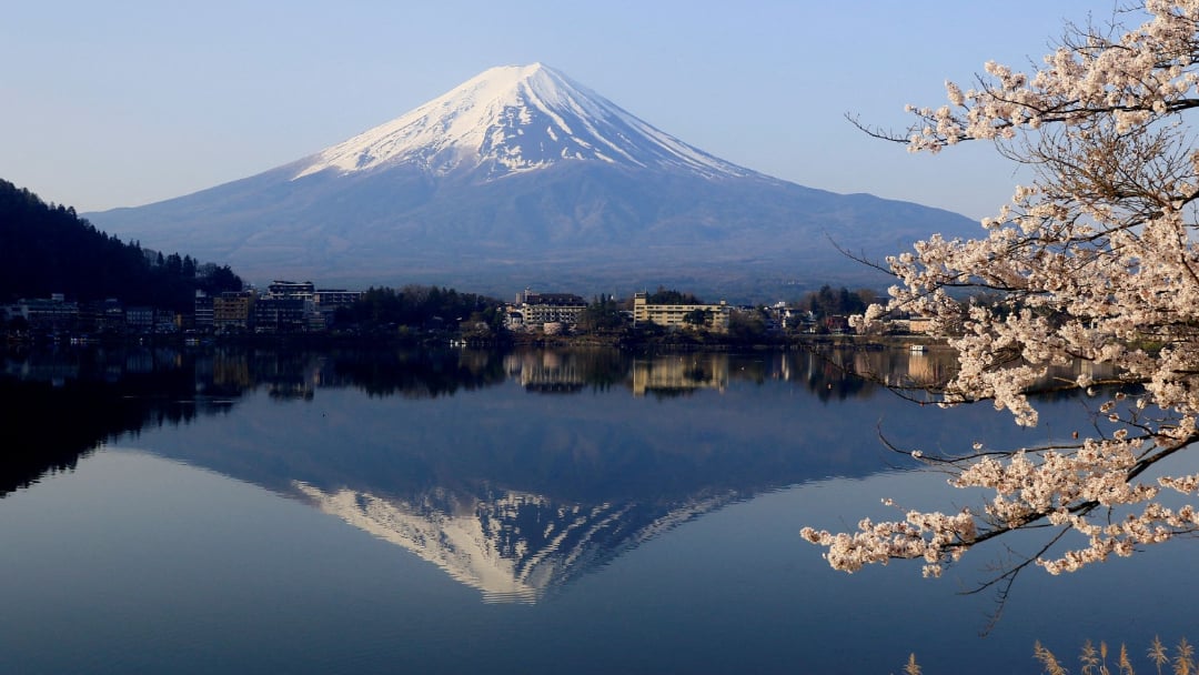 解决富士山交通拥挤　山梨县或用中国无轨电车来疏运