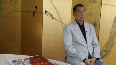 黎智英承認：向蓬佩奧建議制裁中港領袖