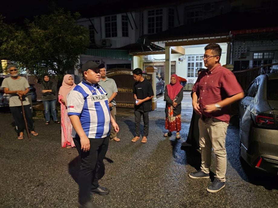 （古城封面主文）连日多时的豪雨，甲多区水灾 3疏散中心安顿220灾黎