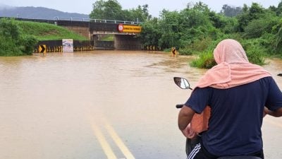 持續多天長命雨 高地水位往下流   日得拉多區民宅商店淪陷