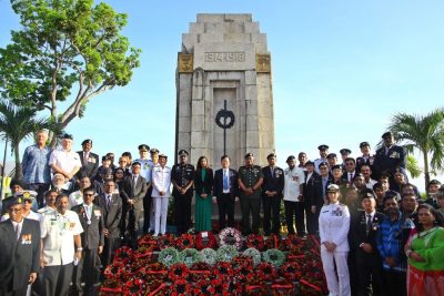 曹觀友蒞戰士紀念日 “軍人犧牲換今日和平” 