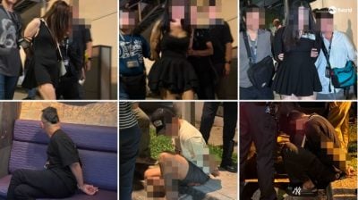 警扫荡娱乐场所 15人落网