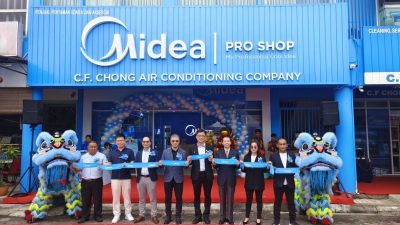 东马地区第一家门店 . 古晋Midea Pro Shop正式开业