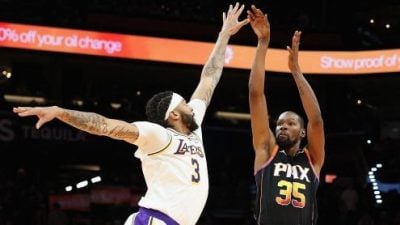 NBA|三星联手轰进75分  太阳晒伤湖人止5连败