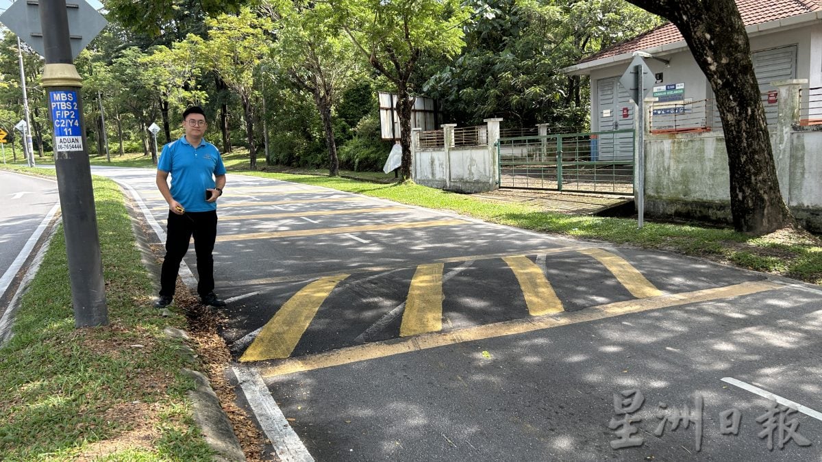 NS芙蓉/新那旺镇花园路墩过高刮损车底