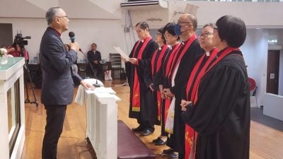 劉會明繼任砂年議會會長 6牧師4宣教士榮休