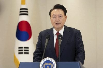 韩国国会通过总统弹劾案  尹锡悦被停职