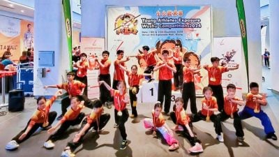 “小小武术家”武术赛  霹武艺学院夺总季军