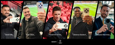 OPPO Find X8 Pro: Capturing Iconic Moments in the UEFA Champions League as the Matchday Phone for Legends and Fans