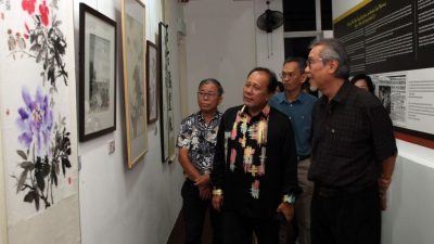 森藝術協會在芙蓉端姑查化皇家紀念館 展80幅畫作舉行為期3個月畫展