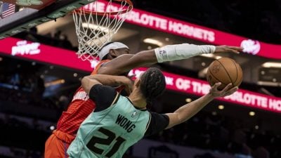 NBA|客场擒下黄蜂  雷霆豪取10连胜