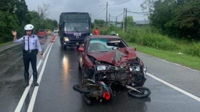 丰盛港路段再添亡魂 22岁外籍骑士魂断公路