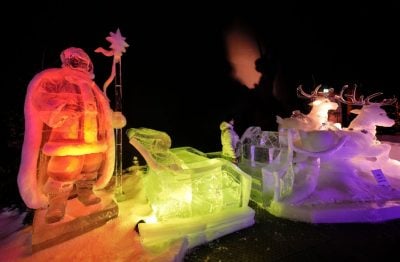 德國冰雕展登場 奇幻冰雪世界吸引全球遊客