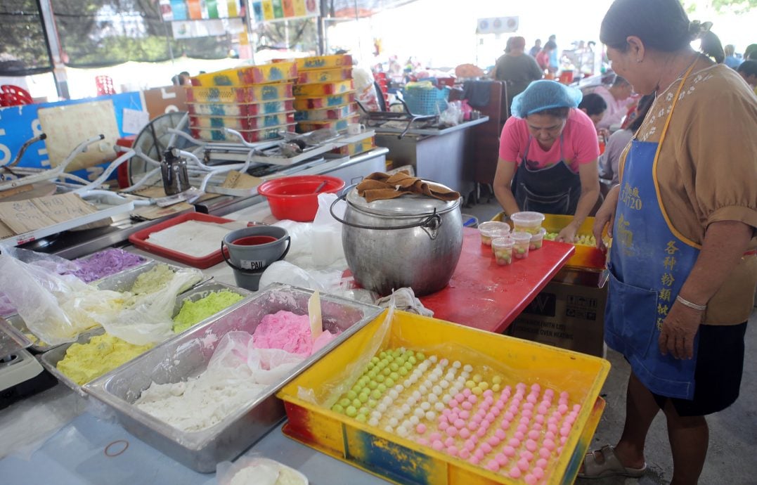 迎接冬至巴刹好热闹 汤圆应节食品热销