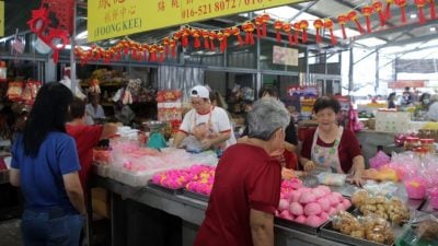 迎接冬至巴刹好热闹 汤圆应节食品热销