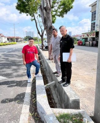 哥打拉沙马主要道路 | 树根挤压 沟渠崩塌   陈劲源：修复工作陆续展开