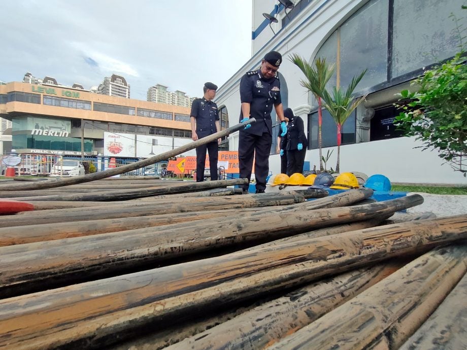 假工程真盗窃 8马电讯职员与分包商工人盗割电缆遭识破