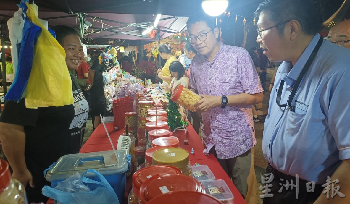 （大北马）蛇年新港公园新春夜市开跑了　50档售卖年货美食应有尽有