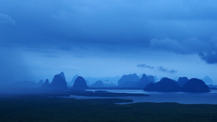 Kim Teoh／风雨飘扬──攀牙湾Phang Nga Bay	