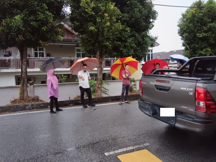 NS芙蓉/经历路陷危机 芙蓉金旺园现需觅新地点建保安亭