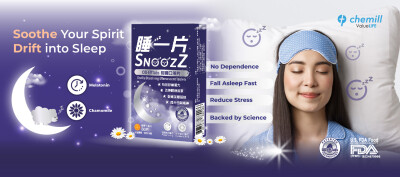 Chemill Pharma Launches SnoozZ (Melatonin 5 mg & Chamomile 35 mg)