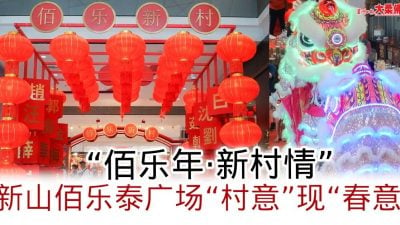 “佰乐年，新村情”·新山佰乐泰广场“村意”现“春意”！