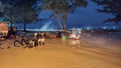 民都鲁多地水位高涨