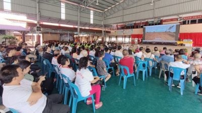 仁保市议会申请拨款  拟为启中围墙打造壁画