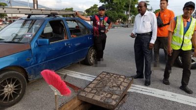 龙城花园地下电缆窃匪食髓知味 留下手尾危及道路安全