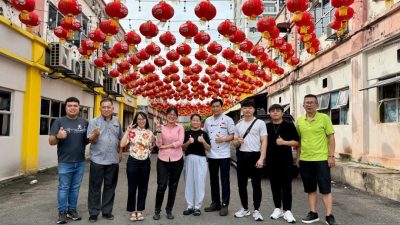 沙登步行街获拨15.5万   提升道路砖块 增设护栏